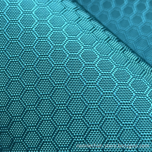 POLYESTER HEXAGON SIXANGLE HONEYCOMB dobby Oxford Fabric